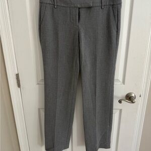 LOFT Heather Gray Trousers